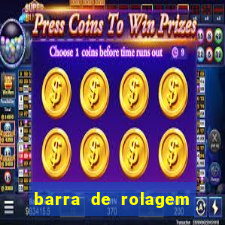 barra de rolagem descendo sozinha win10